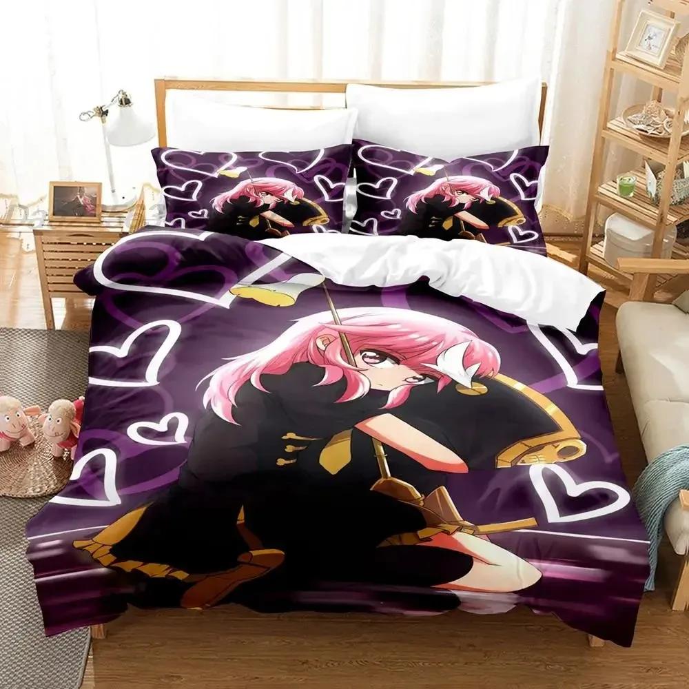 Fashion KILL La KILL Bedding Set Single Twin Full Queen King Size Bed Set Aldult Kid Bedroom Duvetcover Sets 3D Print Kawaii
