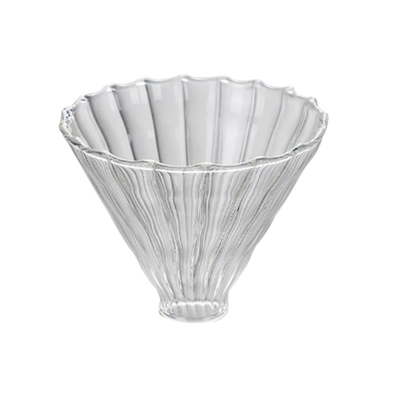 Thickened High Borosilicate Glass Coffee Pot Hand Drip Pot Sharing Pot Filter Coffee Percolator Cup Funnel