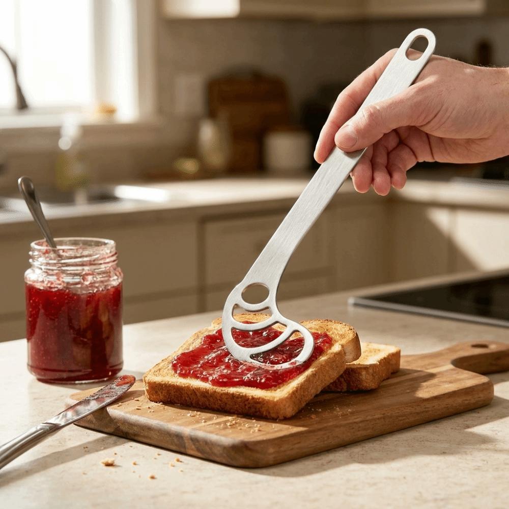 Stainless Steel Butter Spreader Efficient Handheld Mixer Kitchen Gadget Sauce Spreader  Food Prep