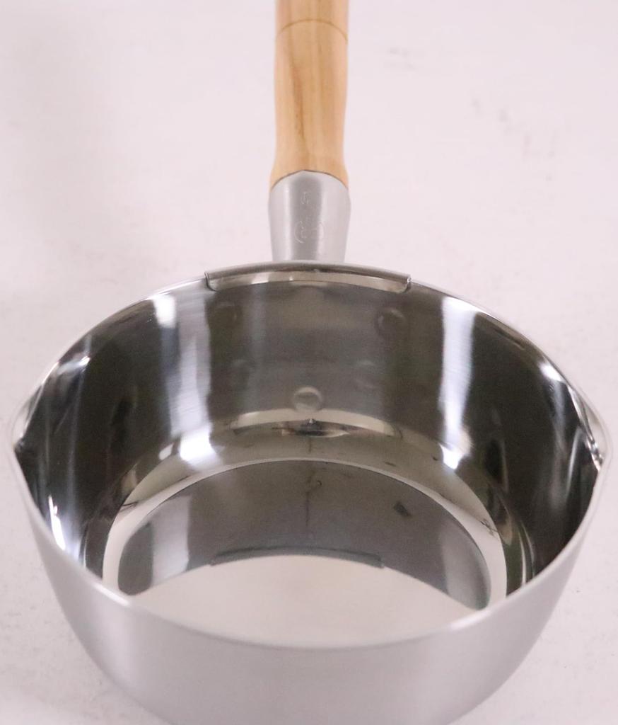 K Three-layer Steel Snow Flat Pot 15cm