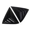1 P  Rear Side Window Louver Privacy   Reduce Temperature Window Louver   Vent Scoop Shade Cover Blind for   MK7 7.5 2008 to 2017