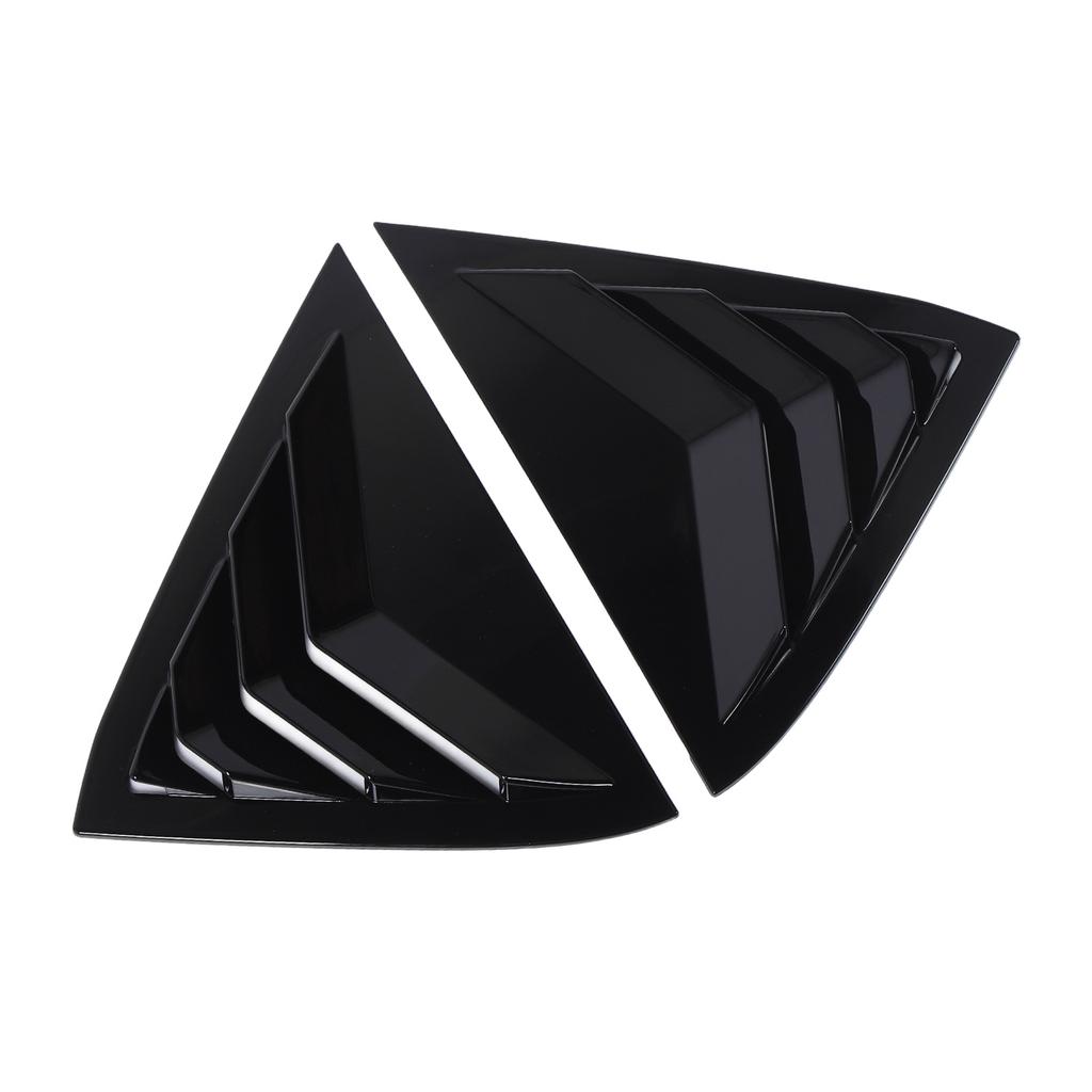 1 P  Rear Side Window Louver Privacy   Reduce Temperature Window Louver   Vent Scoop Shade Cover Blind for   MK7 7.5 2008 to 2017