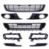 Fog Light Trim Center Grille Vent Cover for 2010-2017 Golf 6 & 7