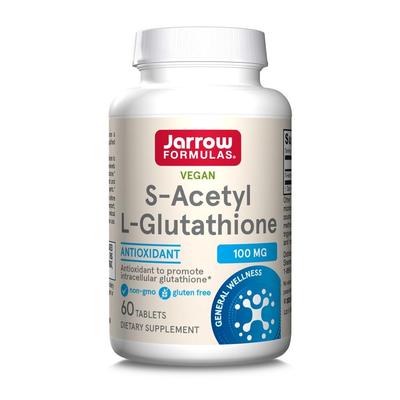 Vegan S-Acetyl L-Glutathione 100 Mg, 60 Tablets