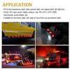 2PCS LED Trailer Side Marker Lights 12V Waterproof Red Chicken Clearance Button Lights for Truck Semi Trucks Freightliner – Universal Fit