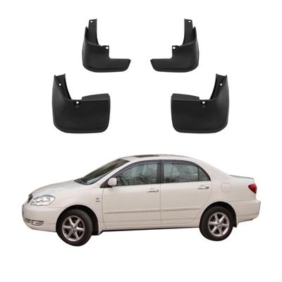 4PCS Splash Guards Mudguards Compatible with Toyota Corolla AE120 Sedan 2002 2003 2004 2005 2006 2007 2008