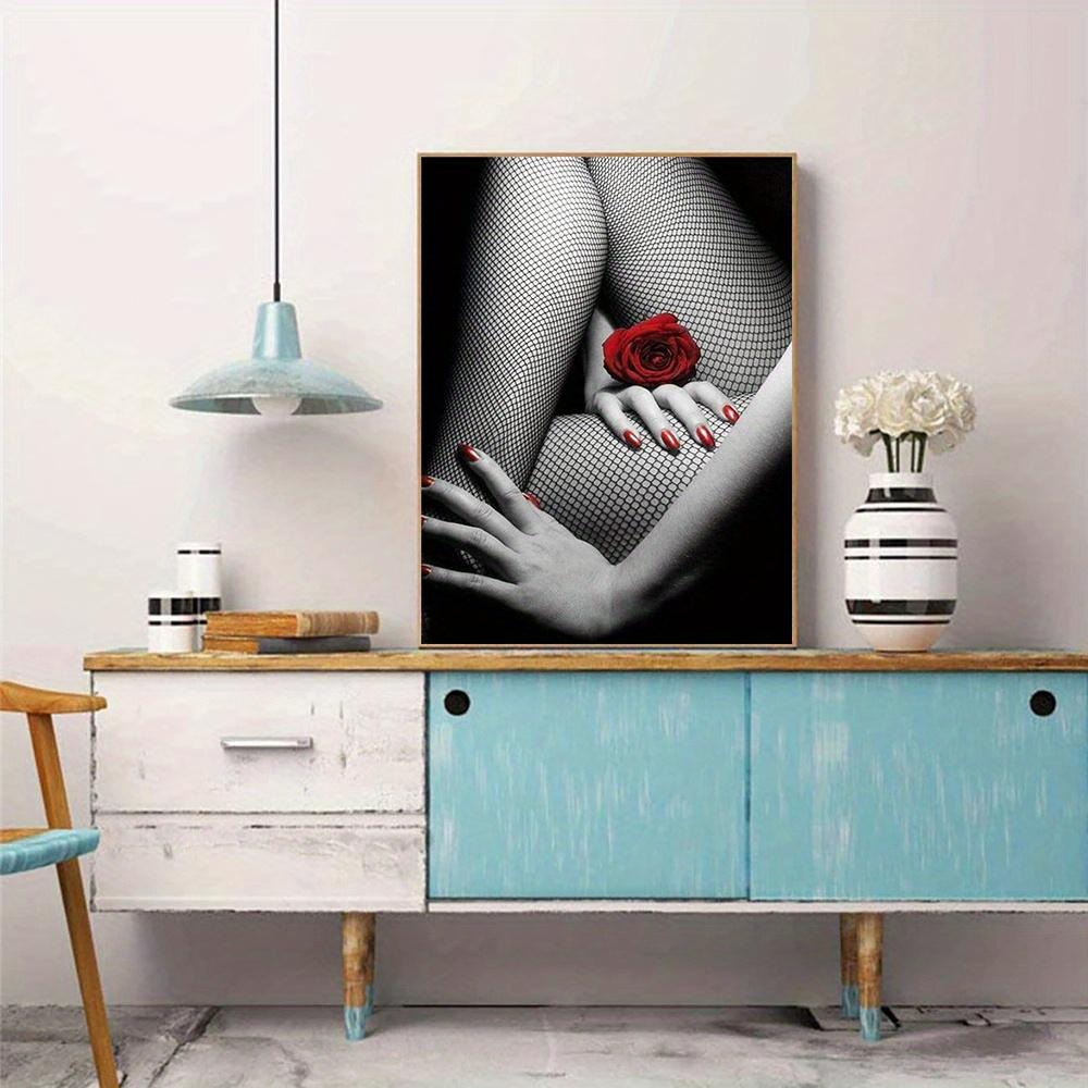 DIY Diamond Painting Stockings Rose Cross Stitch Kit Mosaic Art Diamond Painting Full Circle/Square Diamond Home Decoration