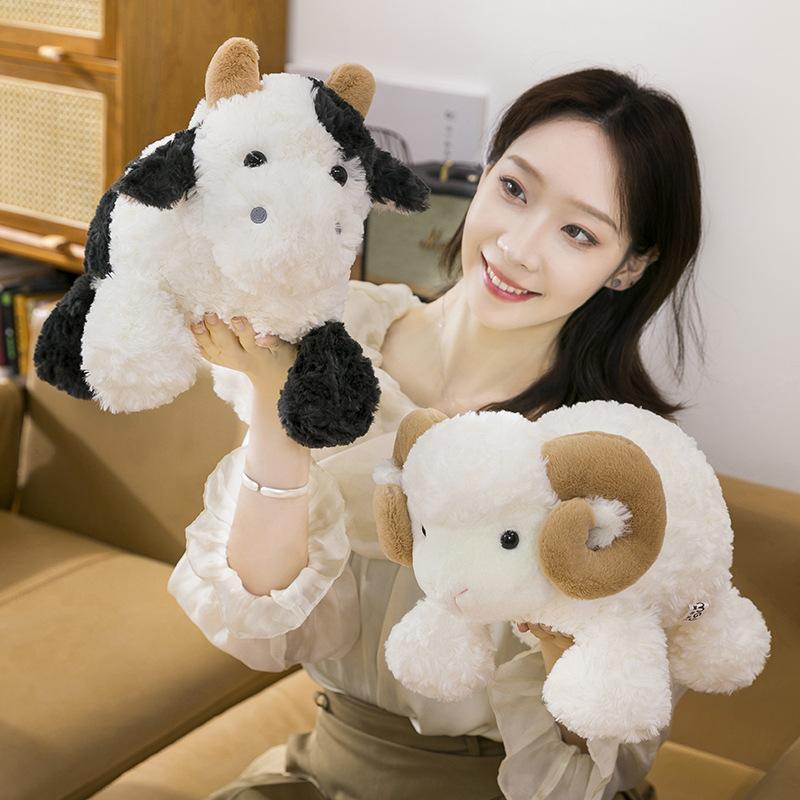 New Coco Series Party Cow Plush Toy Doll Cute Sheep Doll
