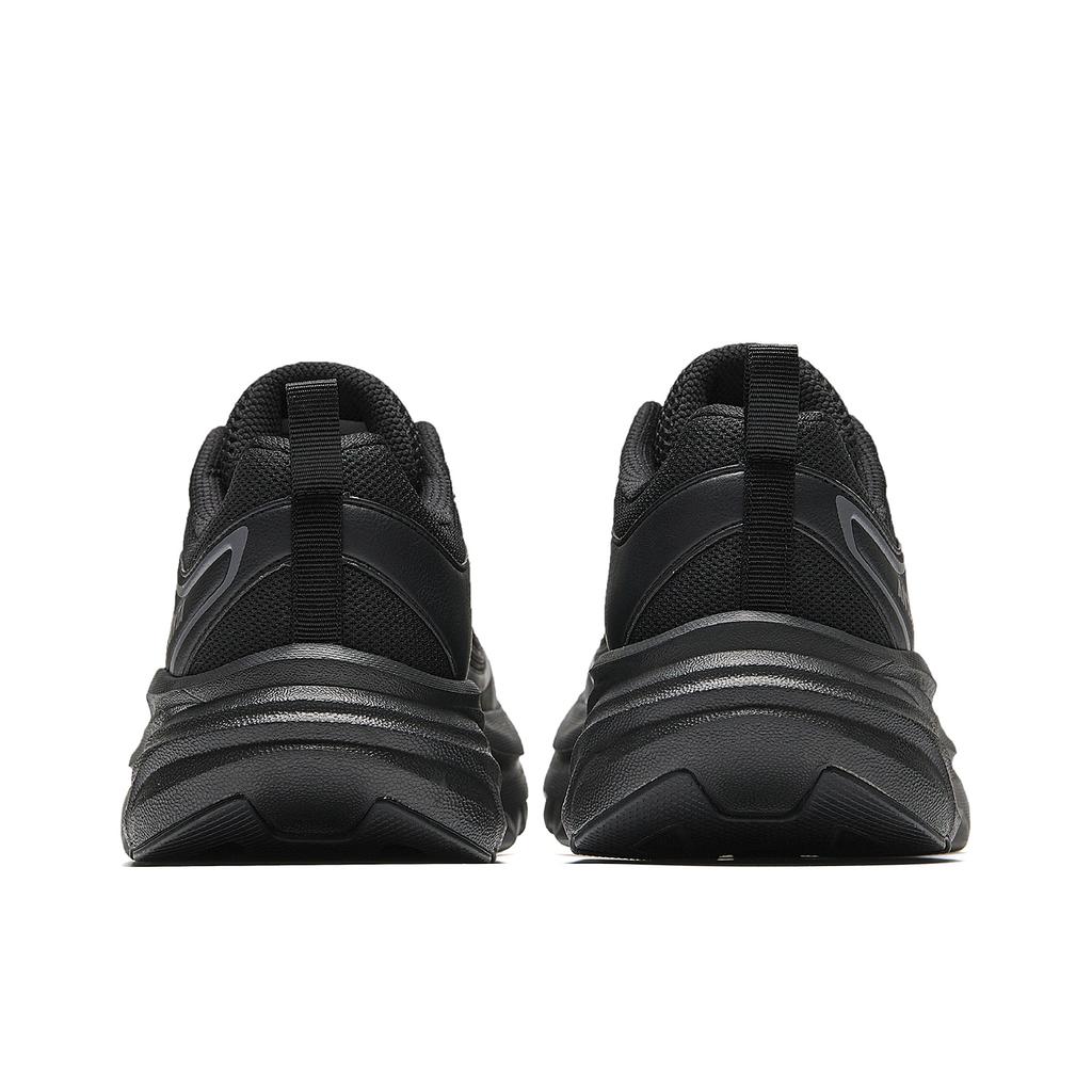 Anta Textile, Synthetic Leather Breathable And Slip Resistant Casual Fashion Trend Women's Basic Black 922545521-4