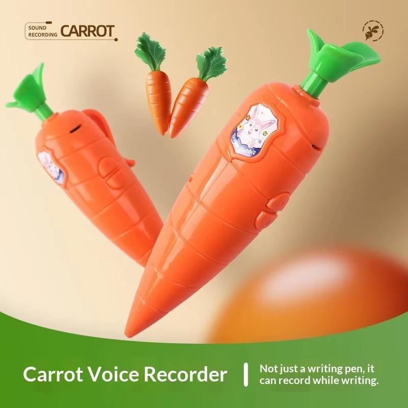 Zootopia2 Judith Nick Cartone Animato Carota Registratore Vocale Studente Penna Penna a Sfera Carina Giocattolo Registratore Compatto Cancelleria Collezionabile