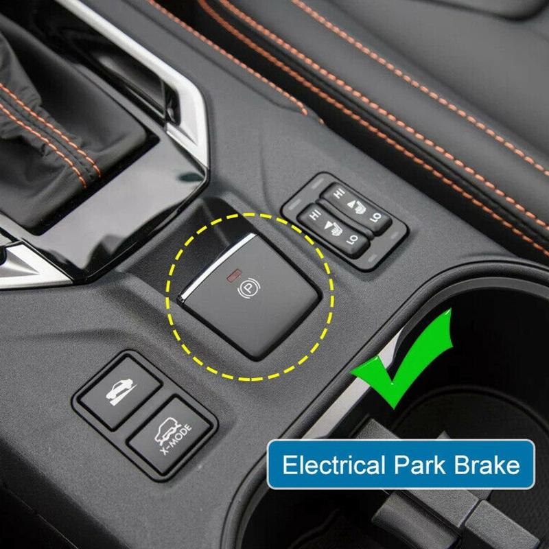 Прочные накладки на панель переключения передач для Subaru XV Crosstrek 2017 - Аксессуары Carbon fiber