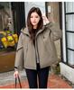 Women’s Short Hooded Windproof Thicken Warm Winter Jacket