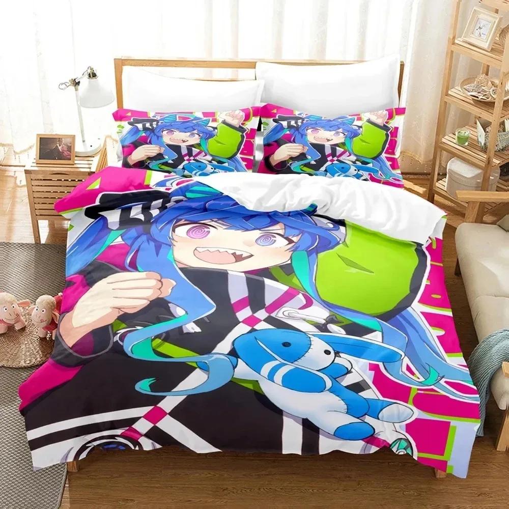 

3D Anime Uma Musume Pretty Derby Twin Turbo Bedding SetDuvet Cover Bed Set Quilt CoverKing Queen Twin Size Boys Girls Adults EU Single(135*200cm)3pcs