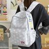 Schoolbag Handsome Mijia New College Style Star Printed Backpack Female Students Large Capacity Lightweight School Bag Junior High School Backpack