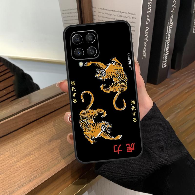 Tiger Red Sun Japan Art Case For Samsung Galaxy M13 M53 M51 M31 M11 M14 M34 M54 M12 M32 M52 M16 M36 M56 M15 M35 M55