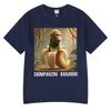 Chimpanzini Bananini Funny Italian Brainrot Meme Tshirt Unisex Women Clothing Fashion T Shirts Summer Cotton ONeck Tshirts Tops