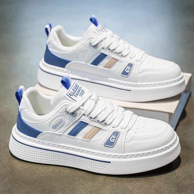 Men's Fashion Casual Low Top Skateboarding Shoes Boys Comfortable Sneakers Male Students Trending Soft Sole Classic Breathable Gym Non-slip