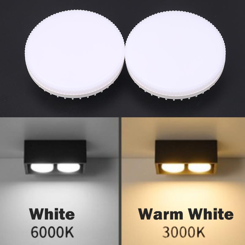 Lampadina Led Gx53 Luci Sottopensile 5W 7W 9W Luce per Armadio Ac 90-265V Faretti Led Bianco Freddo Caldo Luce a Disco