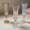 ZISIZ French Embossed Champagne Glass