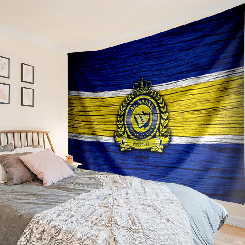 1PC Argentina Football Crest Tapestry Hanging for Bedroom,Livingroom, Playroom,Decor Art Room Wall Tapestry Holiday and Birthday Gifts
