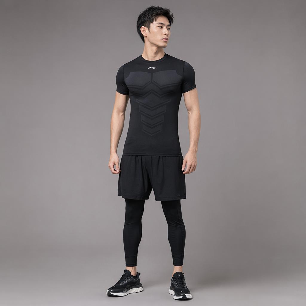 Men's Li-Ning Li Ning Workout Clothing Men's Black