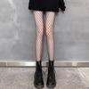 Lolita Girls Cute Pentacle Print Tights Women Sexy Gothic Punk Magical Five-Pointed Star Mesh Fish Net Pantyhose Body Stockings
