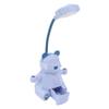 Cartoon Desk LED Light Eye Protection USB Portable 2 Modes Night Lamp with Pen Storage Box for Studying Reading