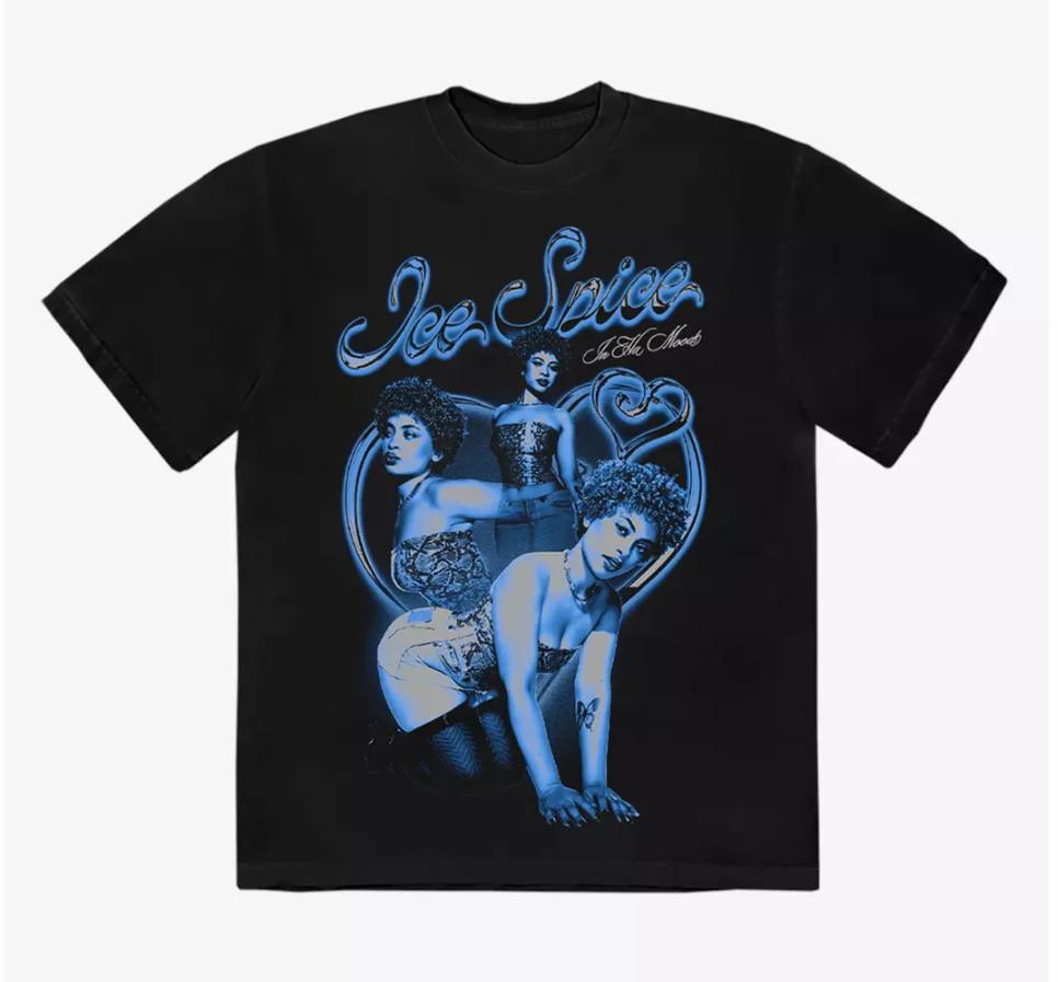 

Ice Spice Collage my heart TShirt Unisex S234XL Black FN101 Unisex T-Shirt S