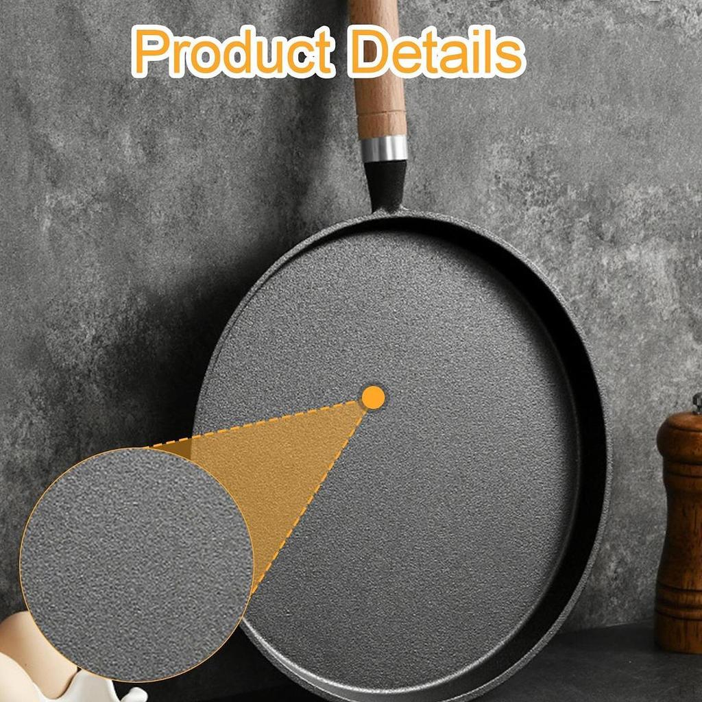10 Inch Cast Iron Frying Pan for Kitchen Use On Induction And Stovetop