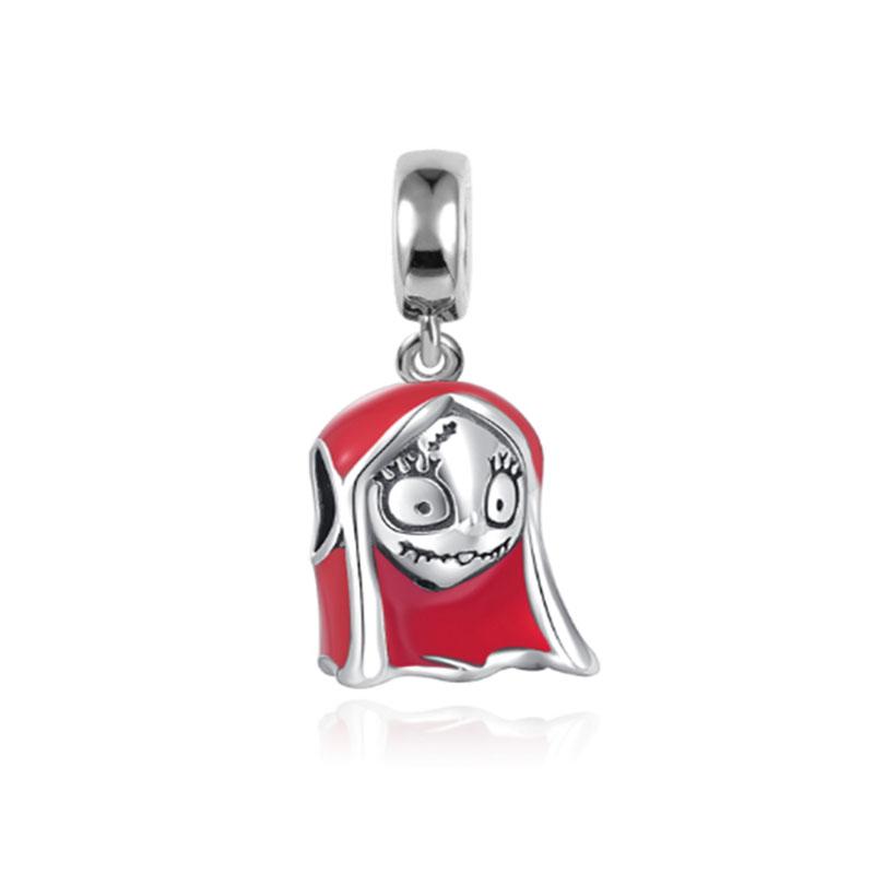Red Watermelon,Cake,Cherry Bead Pendant, 925 Silver,Suitable for European Original Bracelet DIY Accessories,Exquisite Jewelry