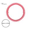 Self Groomer Cat for Cardboard Boxes, DIY Grooming Brush Friendly Toy Ring, Hands-Free Massage Comb House Door Hole Tunnel