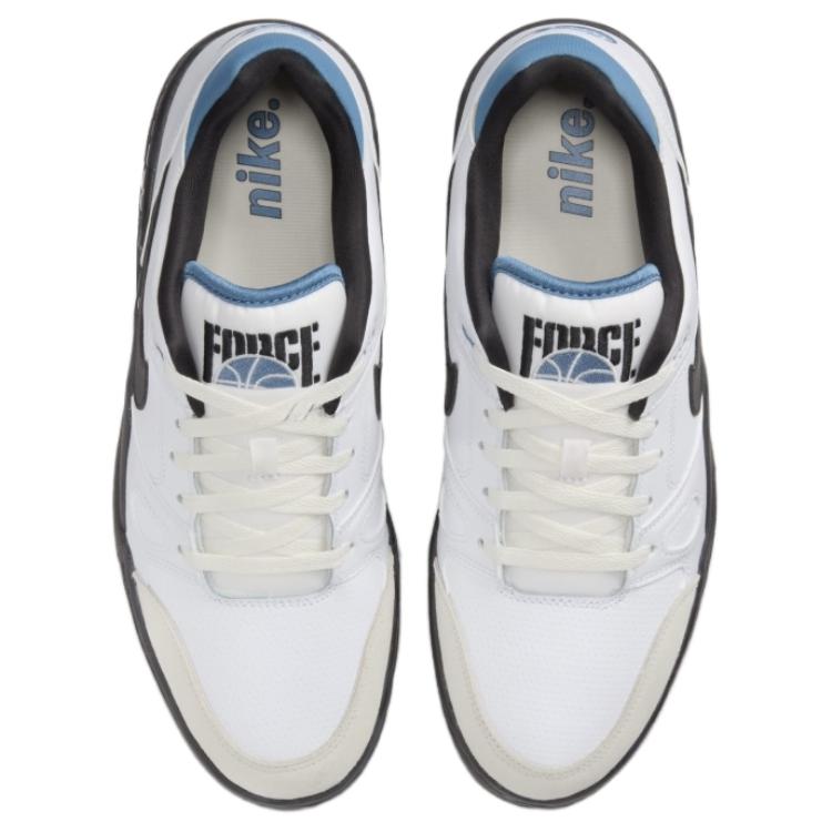 Novo Nike Full Force Low Branco Preto Tempestade Egeia HJ7262-100