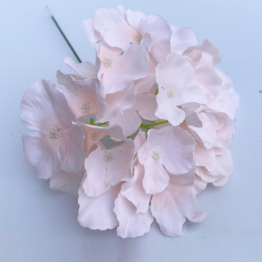 European Retro Fall British Hydrangea Artificial Small Branch Silk Flower DIY Wedding Scrapbook Flores Artificiales House Decor
