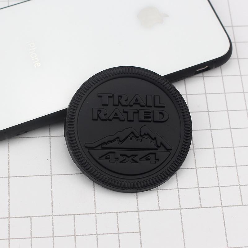 Jeep Off-road Compass Wrangler 4X4 Snow Mountain Metal Emblem Sticker