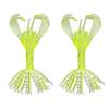 2Pcs 8CM/5G Umbrella Skirt Spider Soft Lure Colorful PVC Bionic Artificial Spider Bait Saltwater Freshwater Bass Snakehead Fishing Accessories