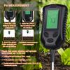 Tester PH del terreno multifunzionale ad alta precisione Umidità del suolo/PH/Temperatura Intensità della luce solare