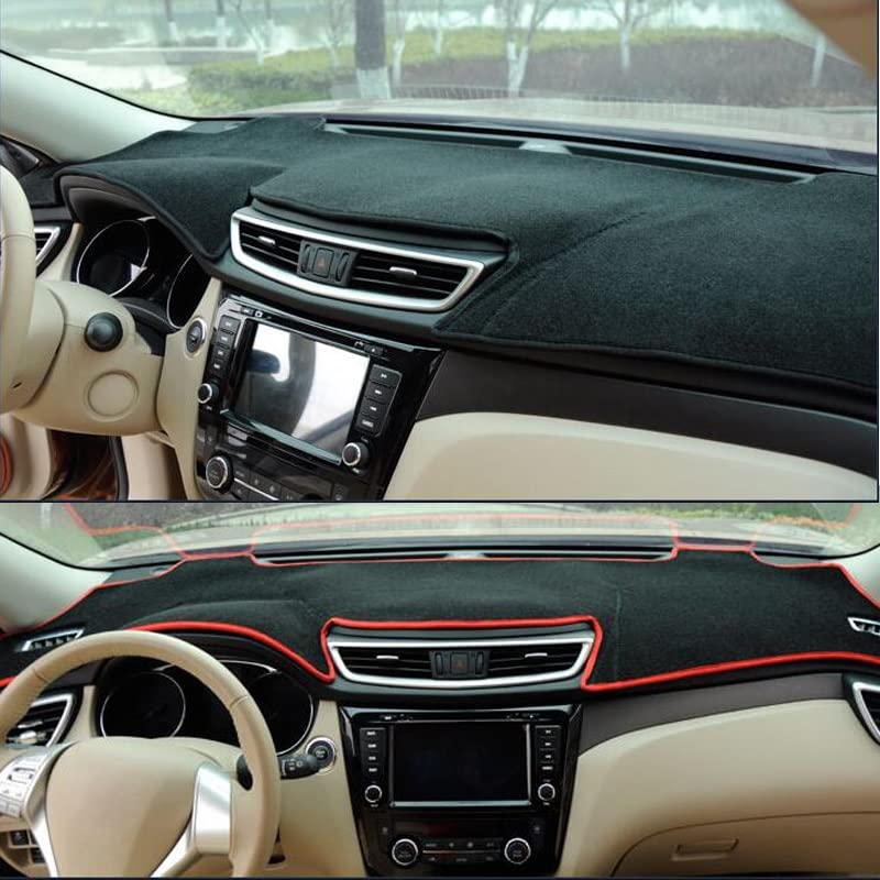 Dashboard Mat Fits Toyota LHD RHD Dash Mat Carpet Cape Sunshade Pad Rug Car Automotive Inner Dashboard Cover RHD Black Allion/Premio 2007-2021 Anti-UV