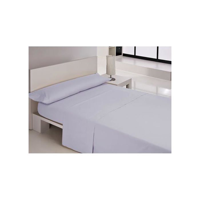 Parure de lit en coton - Carla Rubini - Mauve - Lit 150 cm - Multicolore - Abstrait - 3 pièces - Lavage à la main