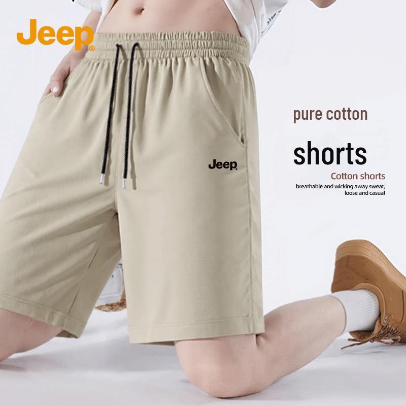 JEEP Men's Pure Cotton Summer Sport Shorts