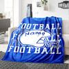 Football Home Customize Your Name Blankets Comfortable Soft Lightweight Allseason Multipurpose Blanket For Picnics Sofas Offices Beds Living Rooms
