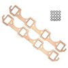 2PCS Exhaust Manifold Gasket Set Replacement for Ford Small Block SBF 289 302 351W