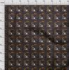 oneOone Cotton Flex Black Fabric Halloween Dress Material Fabric Print Fabric By The Yard 40 Inch