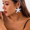Boucles d'oreilles pendantes Étoile de mer Dorée Boucles d'oreilles pendentifs Étoile de mer Accessoires de Bijoux