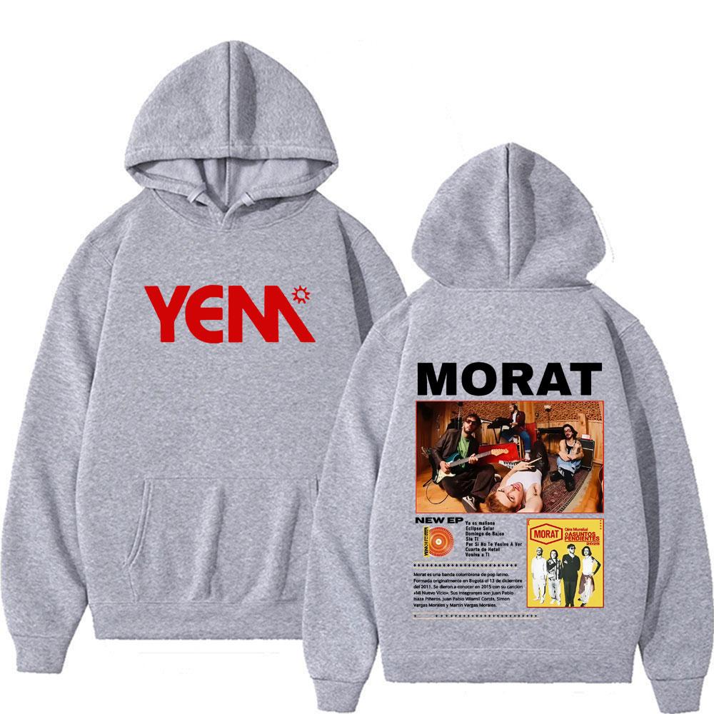 

Rock Band Morat Asuntos Pendientes 2025 Tour Merch Hoodie Men Women Clothing Fashion Street Sweatshirt Comfort Oversized Hoodies 3XL