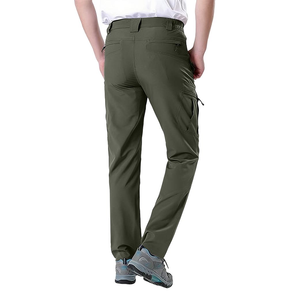 Men's Multi-Pocket Work Pants Men's Casual Fashion Hiking Pants