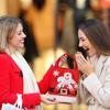Christmas Decorations Handheld Gift Bag Santa Snowman Bear Elk Handheld Gift Bag