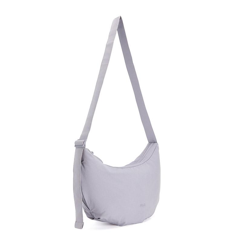 New FILA Fitness Fabric Shoulder Bag Women's New Tile Gray A13W531165FGY