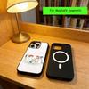 Cute M-Mofusands Phone Case For iPhone17,16,15,14,13,12,11 Plus,Pro Magnetic For Magsafe Wireless Charging