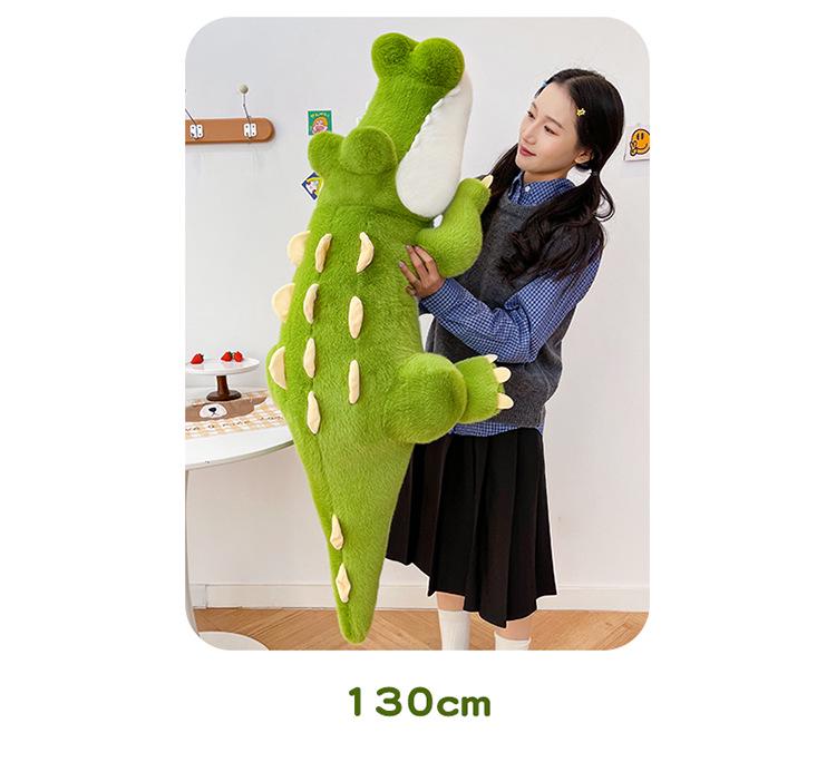 Mr. Crocodile Cartoon Plush Toy – Children's Birthday Gift, Hug Pillow, Home Decoration