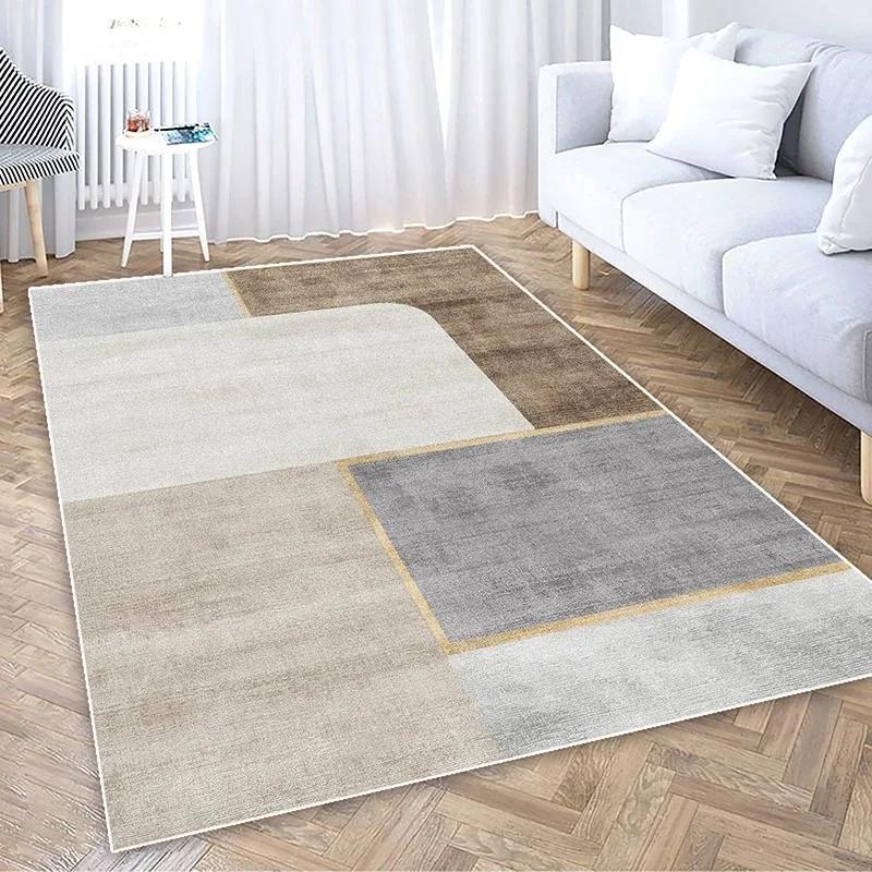 

Nordic Luxury Living Room Carpet Minimalist and Atmospheric Style Living Room Bedroom Mat Area Rug Moderne Home Dekoration 40X60cm